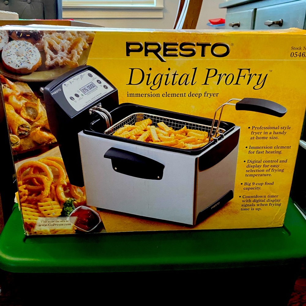 Brand new never opened presto deep fryer